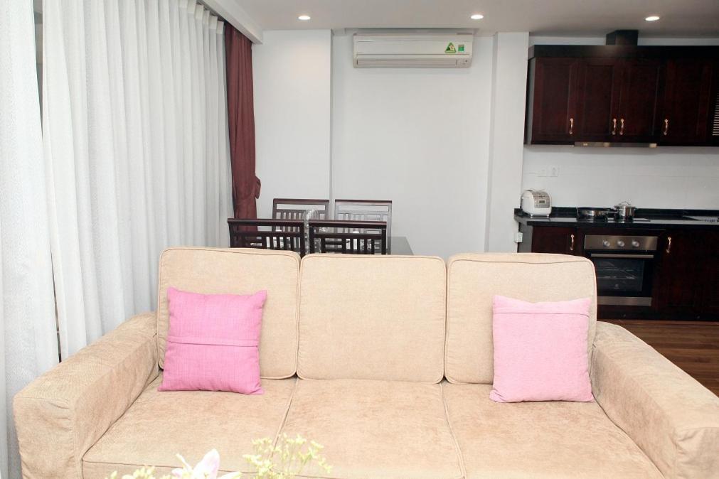 Monaco Building Double Queen Bedroom Hà Nội Ngoại thất bức ảnh